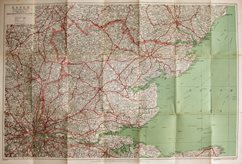 Thumbnail: Geographia Three inch map 1922
